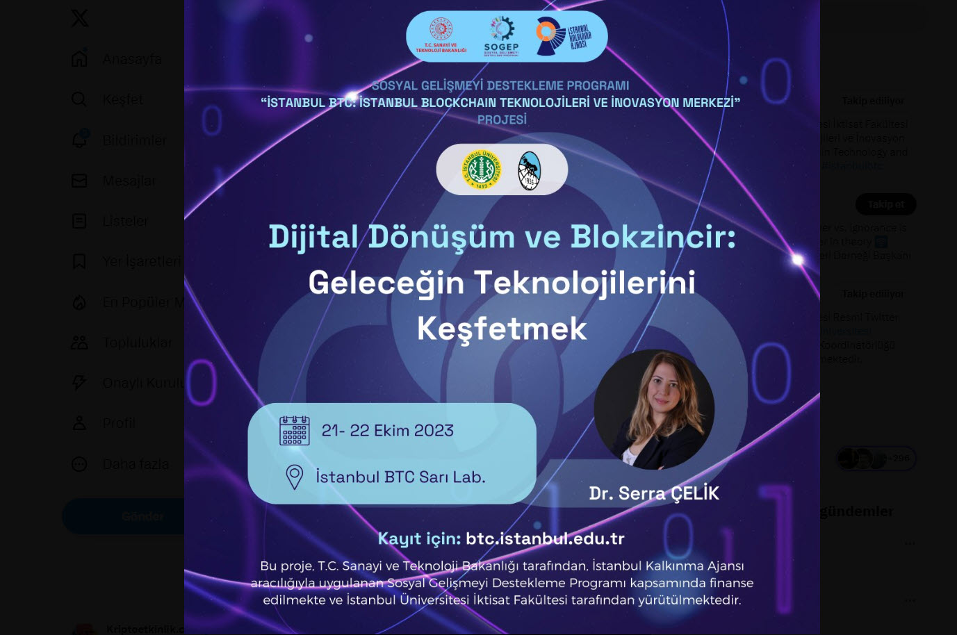 Dijital Dönüşümün Vazgeçilmezi: Blokzincir & İstanbul BTC