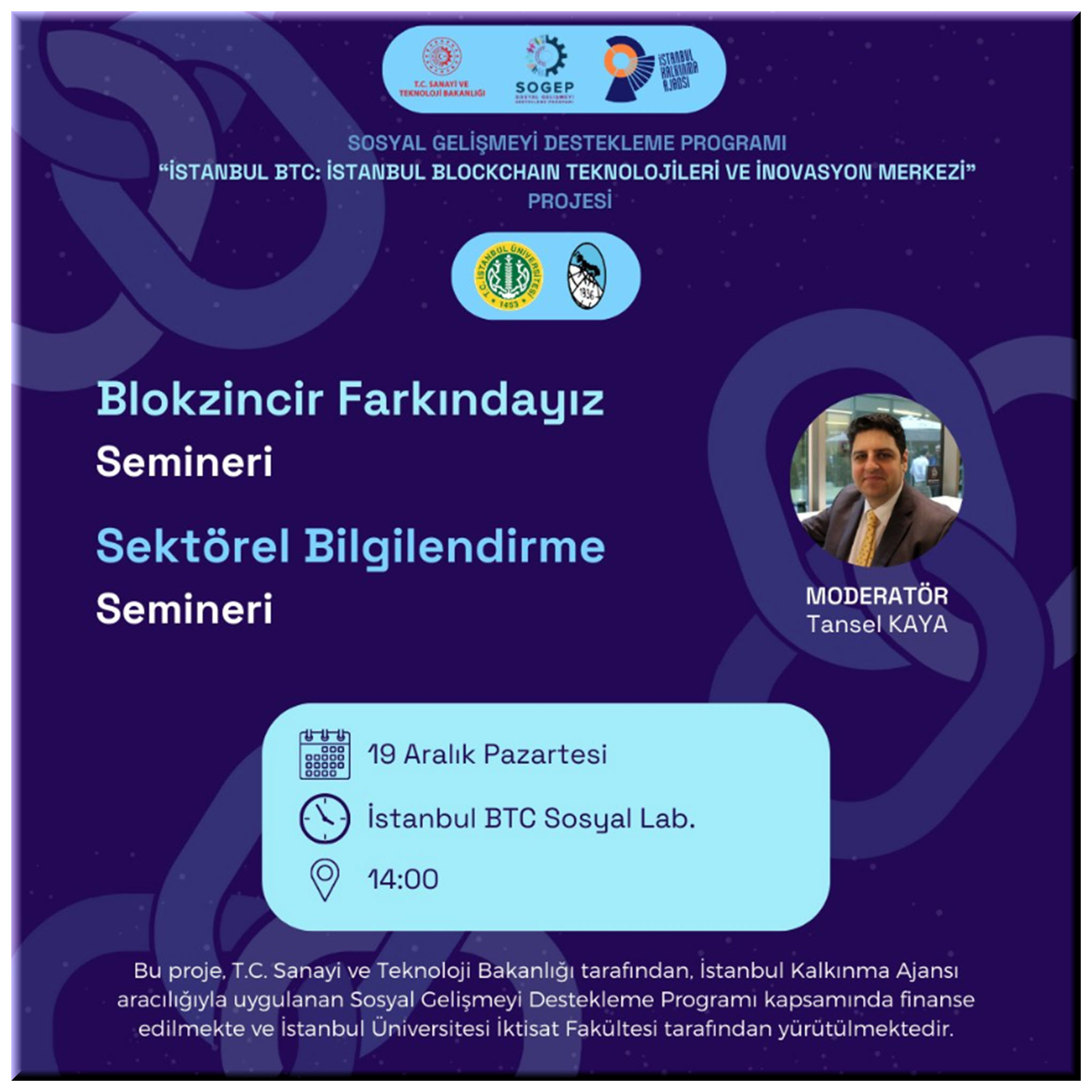 Blockzincir Farkındayız Semineri / İSTANBUL BTC