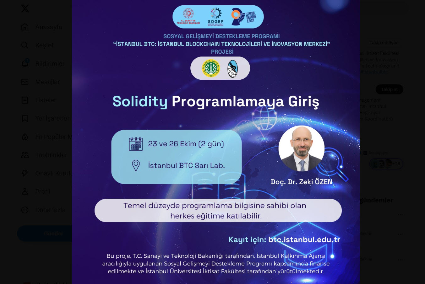 Solidity Programlamaya Giriş Eğitimi - Ücretsiz!