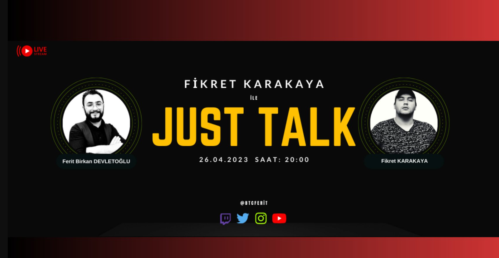 JUST TALK'ın ilk bölümünde, sanatı finans ile buluşturan @fikretkarakaya'yı konuk ediyoruz! 