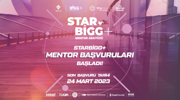 STARBIGG+ MENTOR BAŞVURULARI BAŞLADI // YTU STARTUP