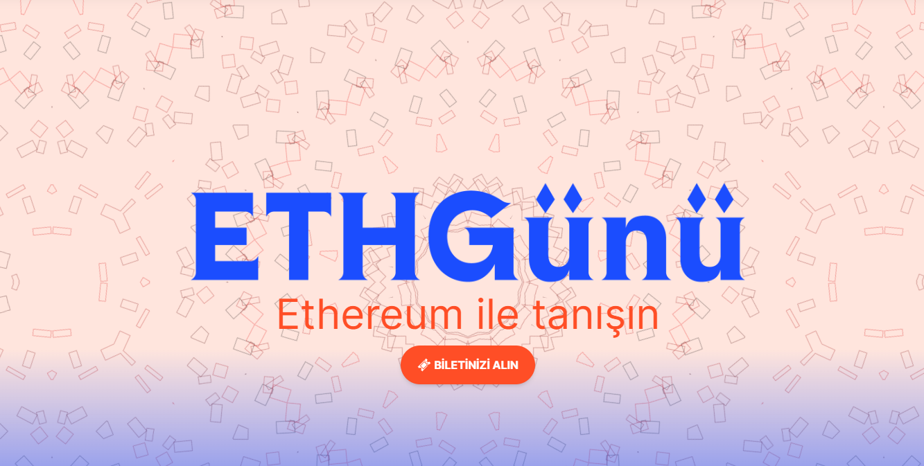  ETHGünü 13 Kasım 2023 - Ethereum'a Giriş Etkinliği 