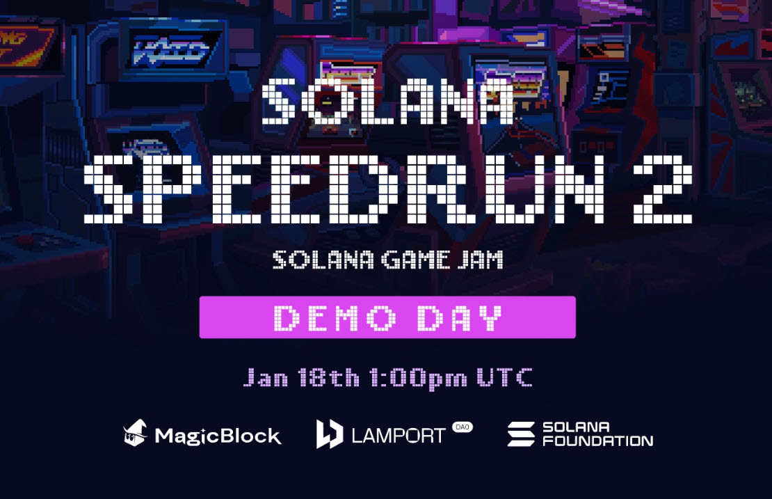  Solana Speedrun 2 Hackathon Demo Günü Geliyor!