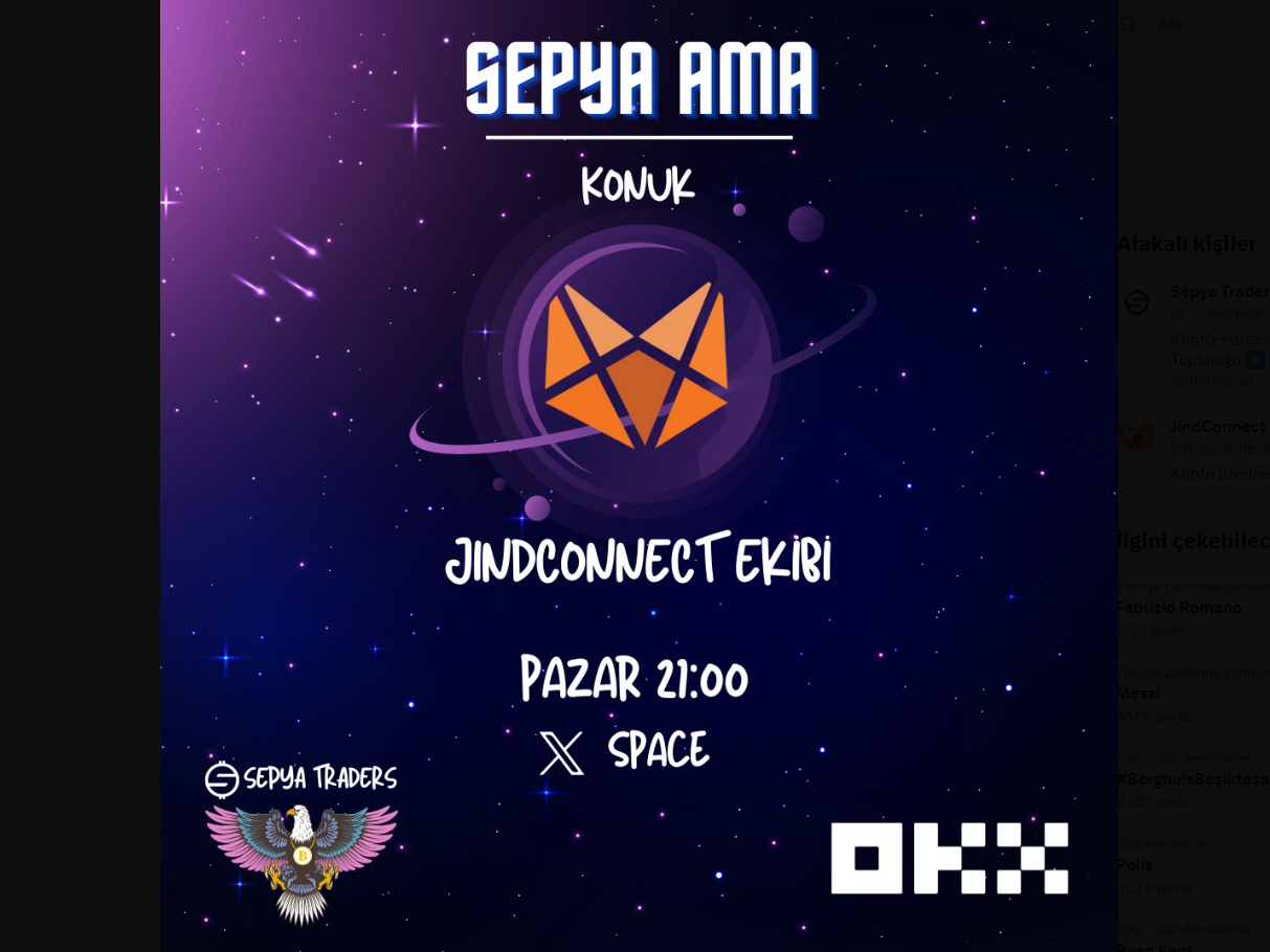   @jindconnect  ekibiyle Sepya AMA