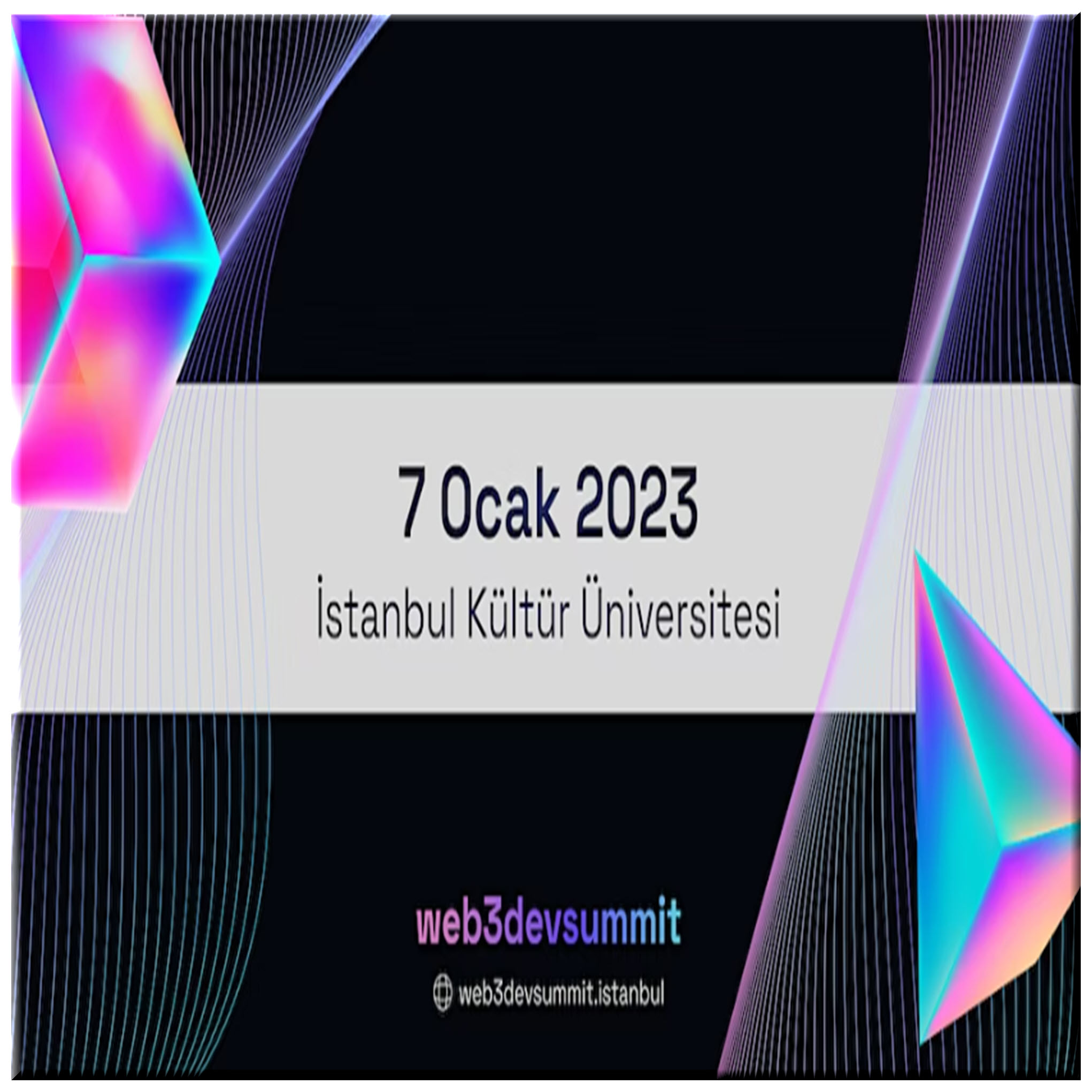 Web3 Developer Summit 2023 Istanbul