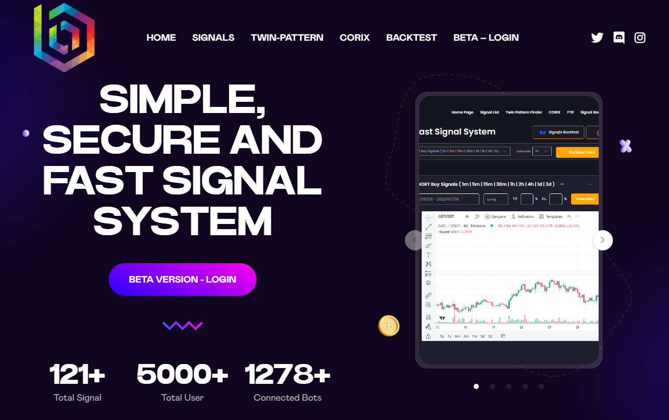 BamBamSignals Yeni Nesil Algoritmik Trade Ve Sinyal Platformu