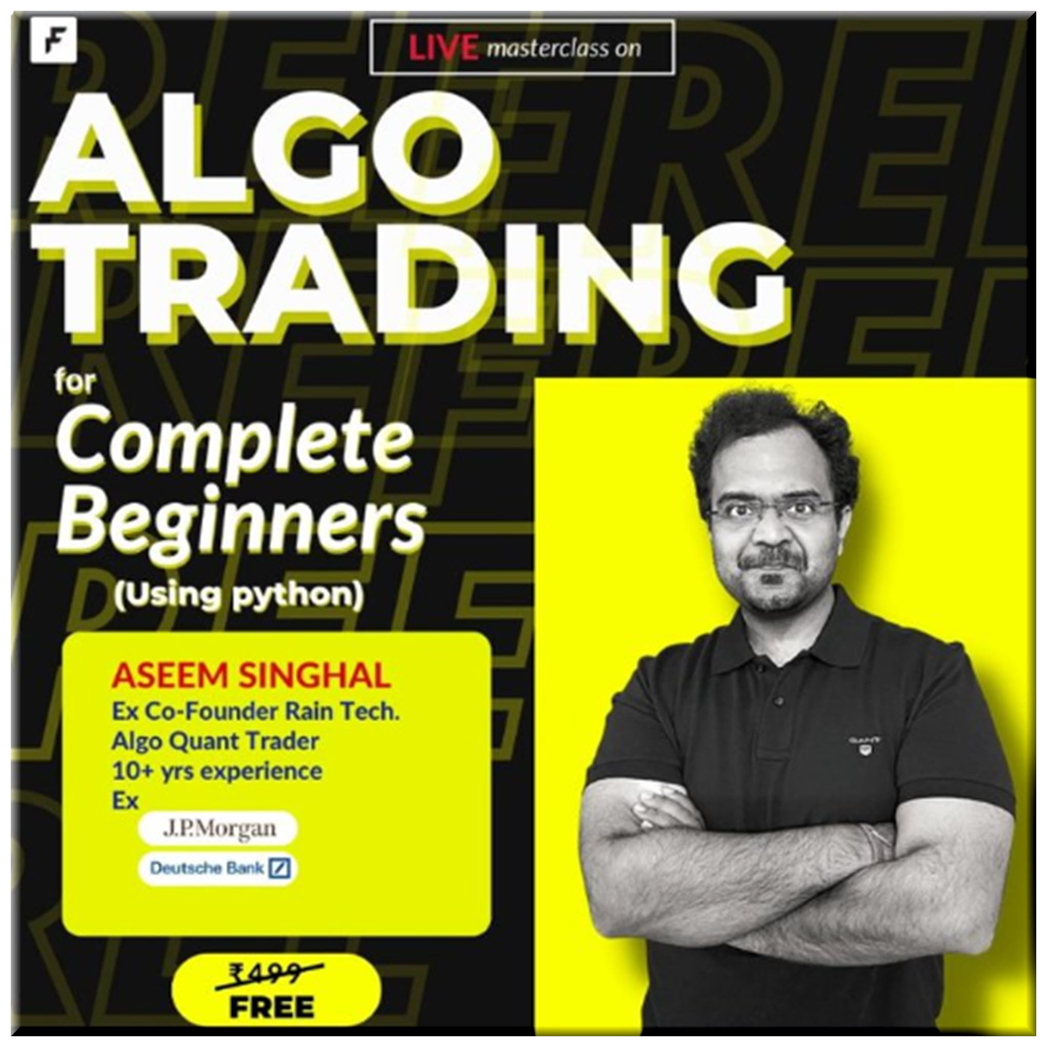 Want To Learn Algorithmic Trading