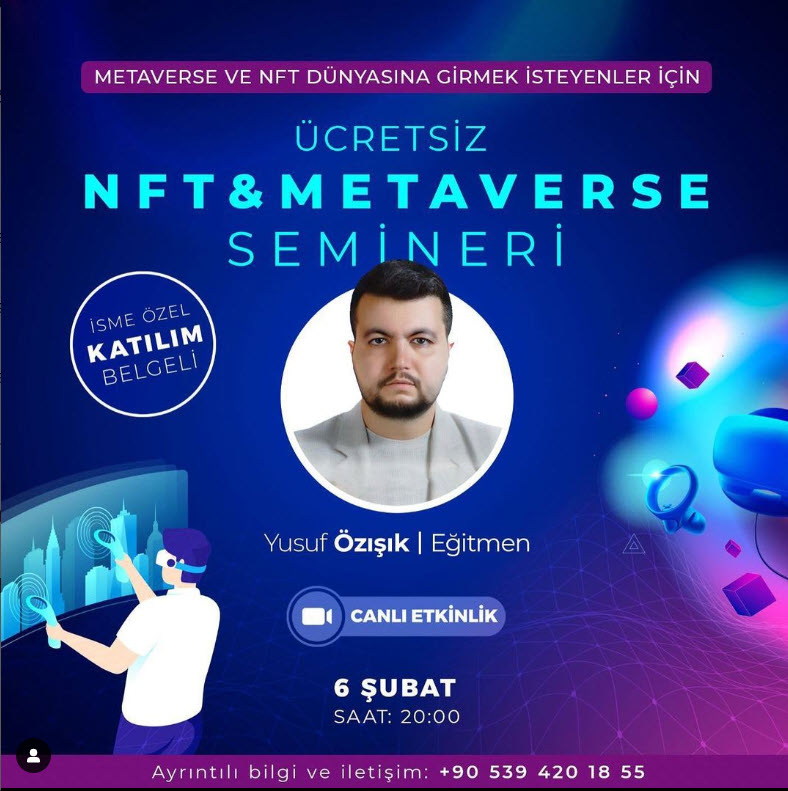 NFT&Metaverse Semineri / BADIETKINLIK