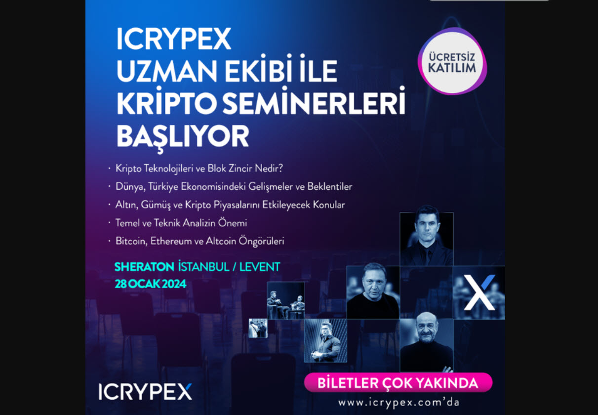  ICRYPEX Kripto Seminerleri Başlıyor!