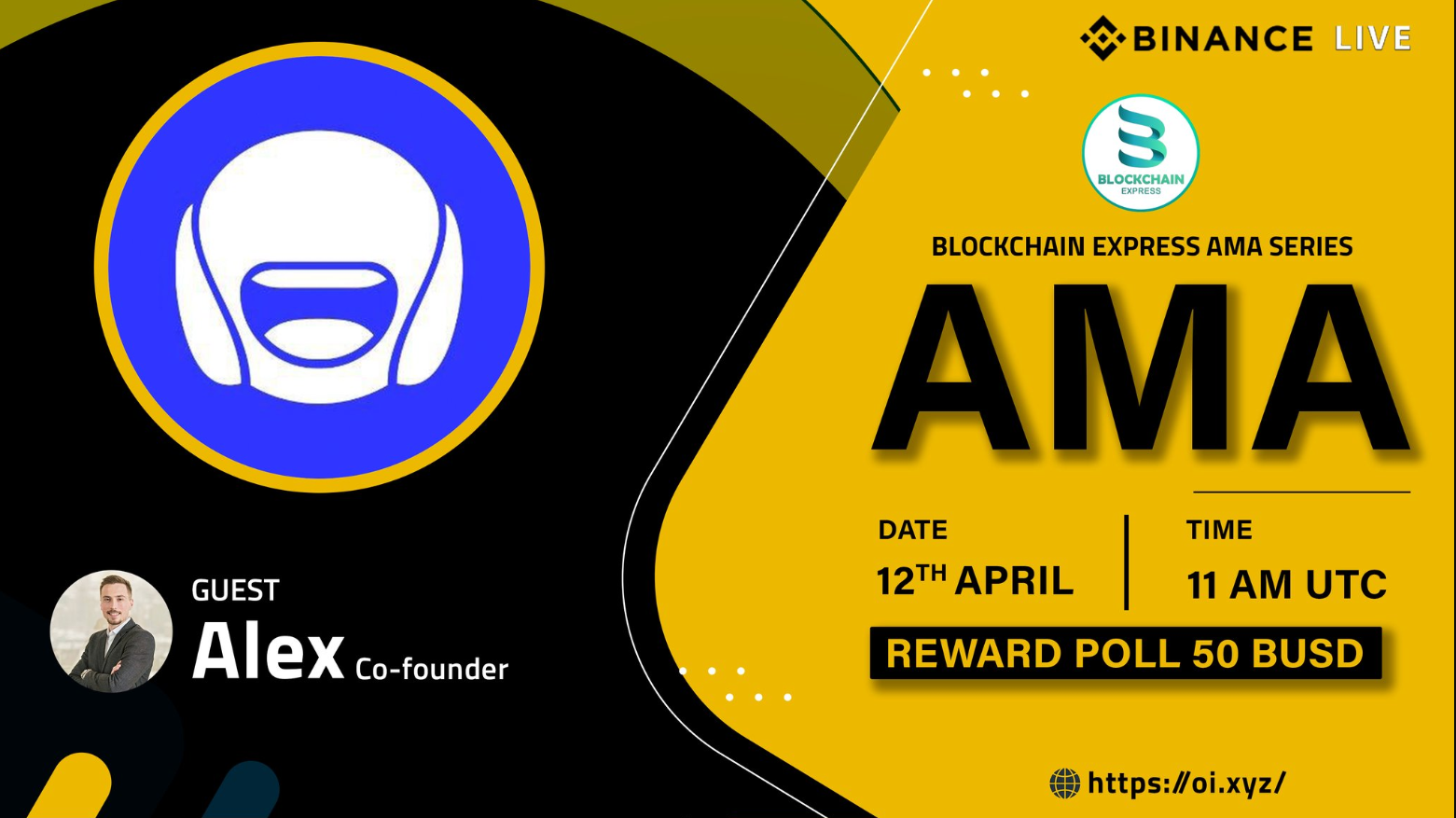 We're pleased to announce our next #AMA with 