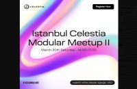 Celestia Modular Meetup | Istanbul - 2 Etkinliği