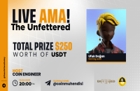 @coinmuhendisim  // 250 $USDT Ödüllü  @unfetteredgame  ile #AMA etkinliği düzenliyoruz