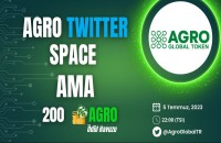 AGRO Global Token #AMA etkinliği