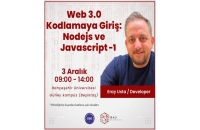 Web3.0 Kodlamaya Giriş //  Bahçeşehir Üniversitesi ( 1.Eğitim )