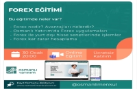 Forex Eğitimi 30 Ocak'ta Osmanlı Yatırım'da!