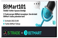 BitMart101 Twitter Spaces etkinliğine katıl sürpriz hediyeleri kazanma şansını kaçırma