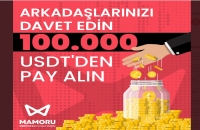 Arkadaşlarınızı Davet  Edin 100.000 USDT'den Pay Alın. // Mamoru Türkiye