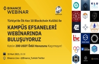 #Binance  olarak,  @web3dernegi  ile Türkiye'de ilk kez 18 blockchain topluluğunu bir araya getiriyoruz!