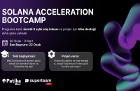 Solana Acceleration Bootcamp'a Katılın ve Teknoloji Kariyerinize Hız Kazandırın